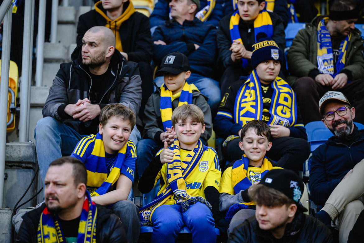 Arka Gdynia - Jagiellonia Białystok: Zdjęcia kibiców i zawodników z meczu 29. kolejki PKO BP Ekstraklasy