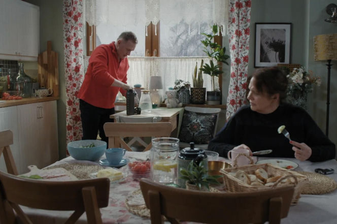 M jak miłość, odcinek 1930: Artur Rogowski (Robert Moskwa), Marysia (Małgorzata Pieńkowska)