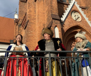 Wielka Parada Branickich w Białymstoku. Przejazd husarii