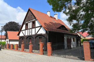 Bogatynia nowy dom przysłupowy jedyny w mieście