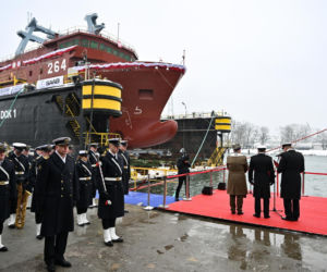 ORP Henryk Zygalski zwodowany w Gdańsku. Nowy okręt wzmocni polską Marynarkę Wojenną