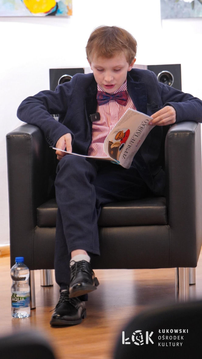 Za nami spotkanie z poezją Sebastiana Barana w Łukowie