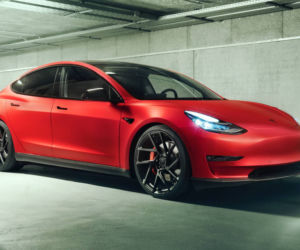 Tesla Model 3 po tuningu Novitec