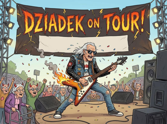 Kartka z życzeniami na Dzień Dziadka 2026