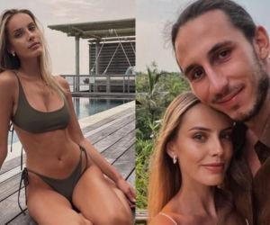 Kamil Grabara i jego DZIEWCZYNA Dominika Robak. Oto piękna muza bramkarza reprezentacji Polski