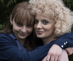 Stulecie Winnych 4 sezon. Małgosia (Zofia Stafiej), Kasia Winna (Weronika Humaj)
