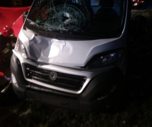 Śmiertelne potrącenie przez fiata ducato