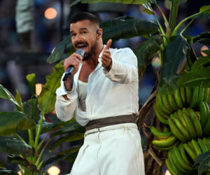 Jednym z gości był Ricky Martin