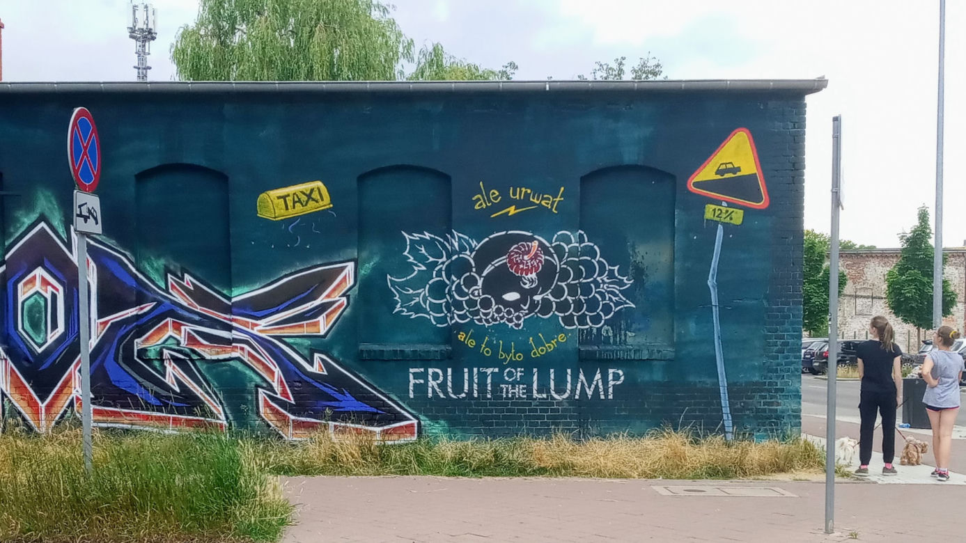 Mural na pamiątkę "Ale urwał!"