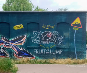 Mural na pamiątkę Ale urwał!