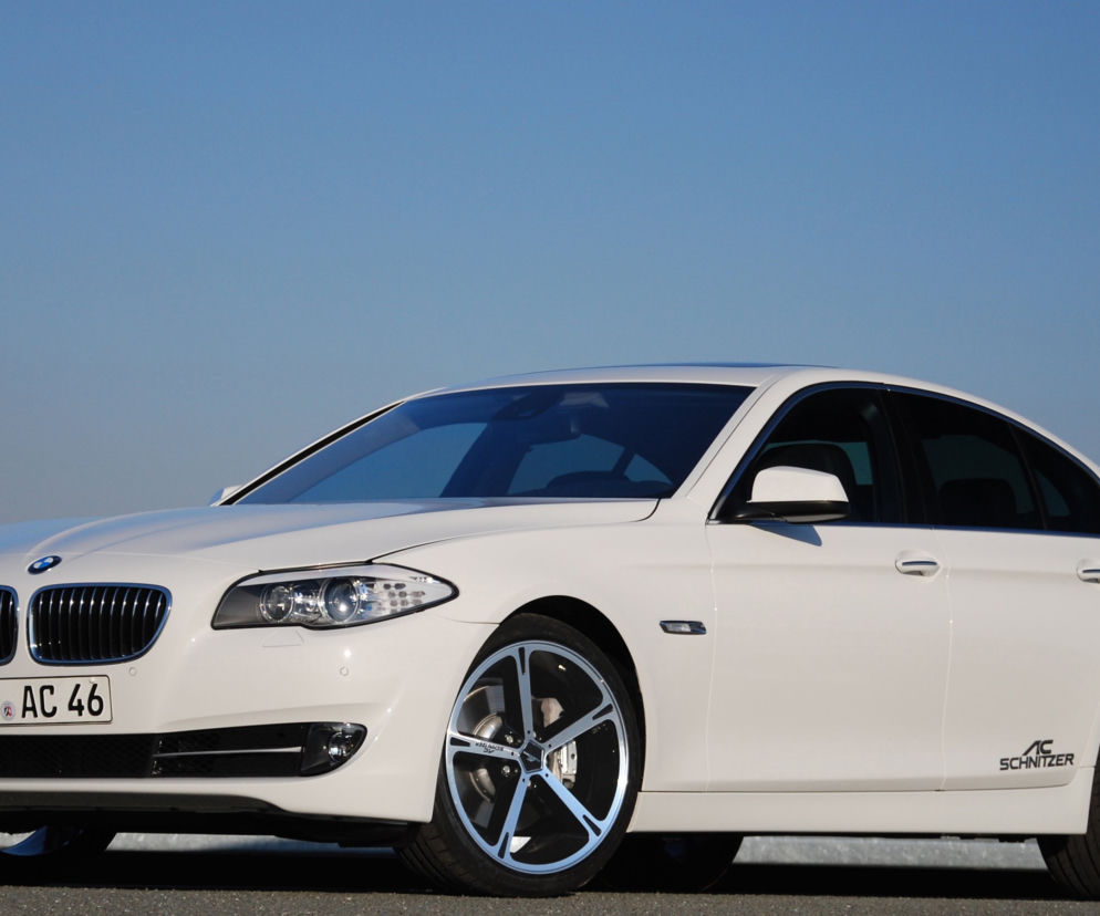 BMW 5 z obręczami od AC Schnitzer