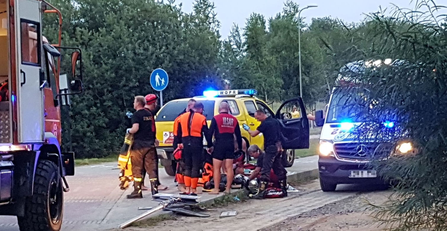 Wypadek spadochroniarzy