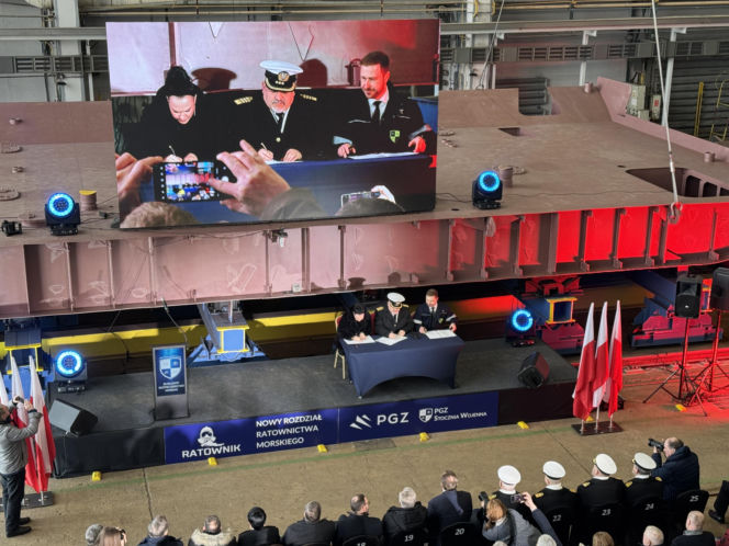 Budowa Ratownika ruszyła na dobre. Nowoczesny okręt wzmocni Marynarkę Wojenną