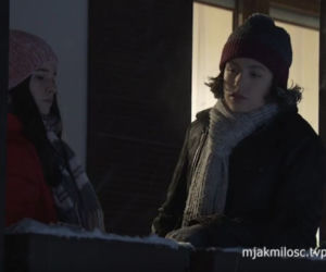 M jak miłość odc. 1592. Basia Rogowska (Karina Woźniak), Dawid Jaszewski (Iwo Wiciński)