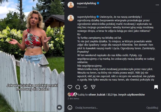 Afera działkowa SuperStyler