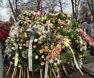 Pogrzeb braci, którzy zginęli w katastrofie śmigłowca pod Rzeszowem