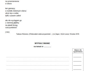 Matura język polski 2022 - arkusz CKE poziom rozszerzony