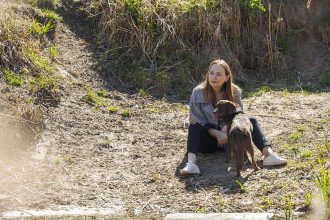 Pełczyńska-Nałęcz na siłowni. Tak wyglądał jej trening z psem