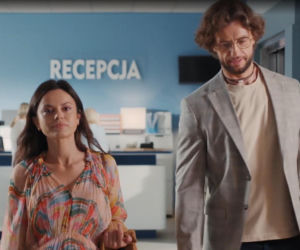 M jak miłość odc. 1896. Kasia (Paulina Lasota), Mariusz (Mateusz Mosiewicz)