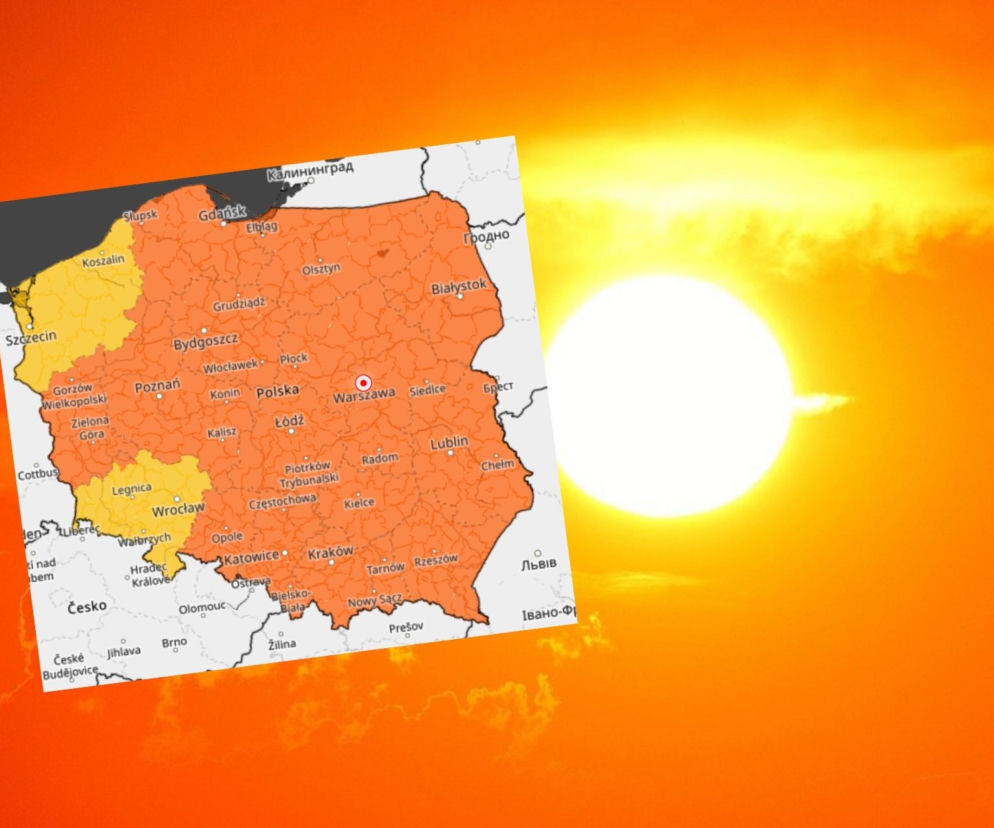Żar poleje się z nieba! IMGW ostrzega przed upałem: W środę nawet 35 stopni Celsjusza