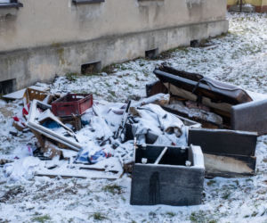 Pożar w Orzeszu. Ogień pojawił się nagle