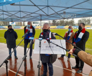 Pomorzanin Toruń ma nowego sponsora. Podpisanie umowy na Stadionie Miejskim