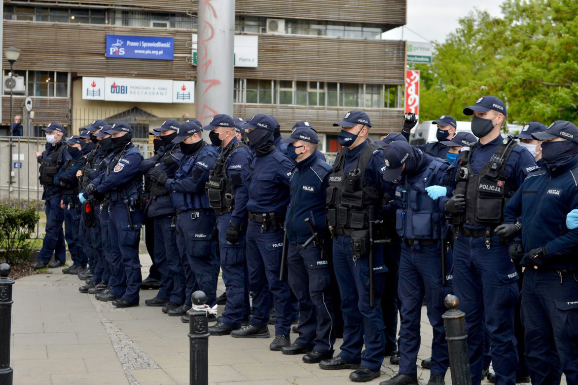 Protest przedsiębiorców w Warszawie