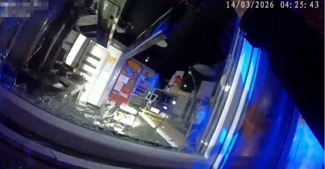 Włamywacz z Torunia zatrzymany na gorącym uczynku. Policja pokazała szczegóły akcji