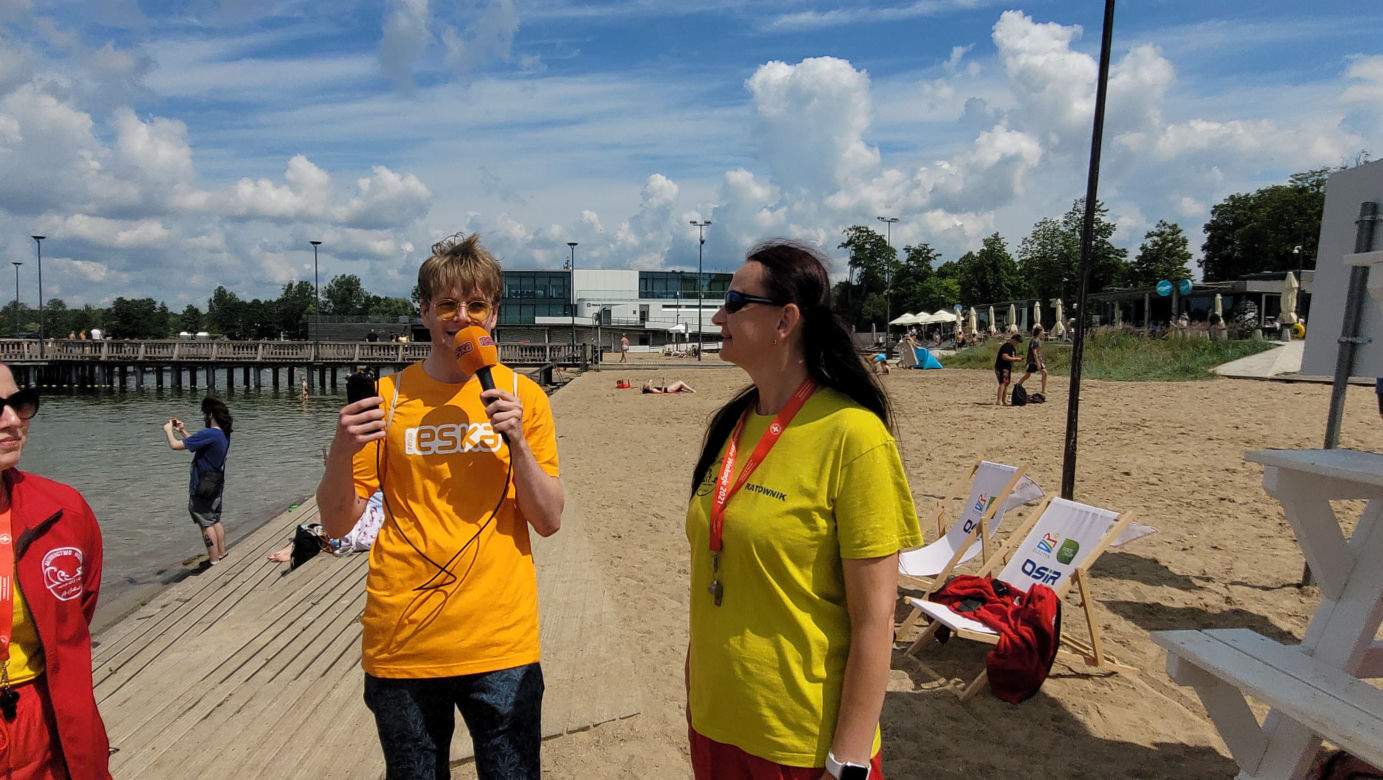 Rusza Eska Summer City. Przystanek pierwszy – Plaża Miejska w Olsztynie [ZDJĘCIA]