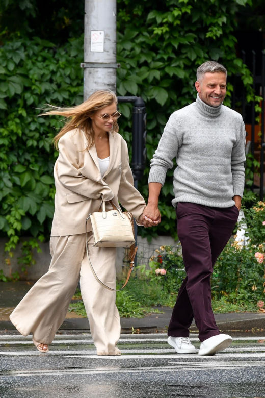 Agnieszka Kaczorowska i Marcin Rogacewicz dziewięć miesięcy i wciąż razem