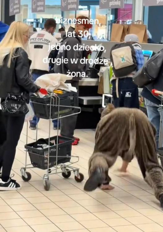 Friz przebrany za dzika