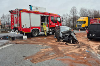 Wypadek w Sufczynie DK 94
