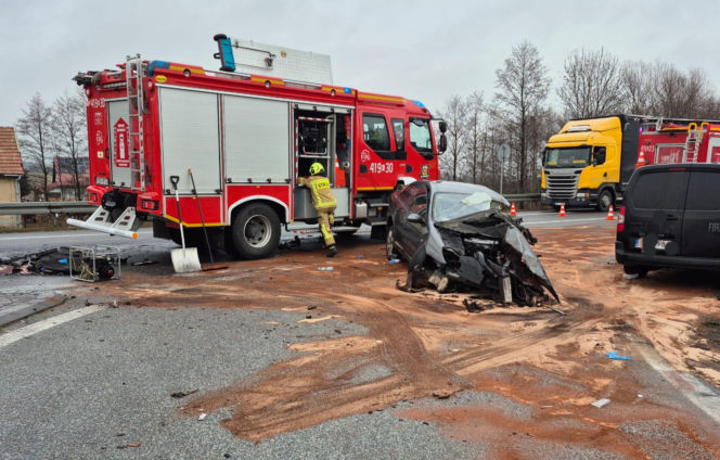 Wypadek w Sufczynie DK 94