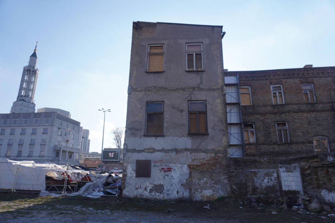 Zabytkowa kamienica przy Dąbrowskiego w Białymstoku