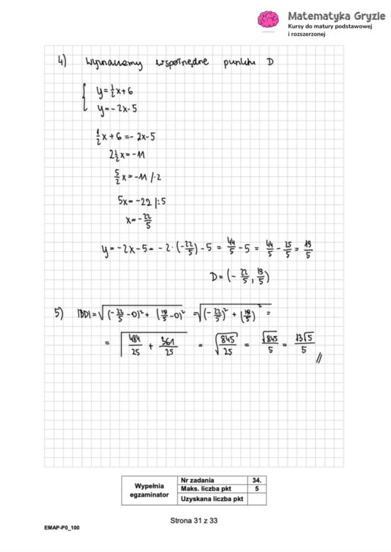 Matura 2025: matematyka 6.05.2025. ODPOWIEDZI z matematyki. Zobacz rozwiązane zadania [Formuła 2015]