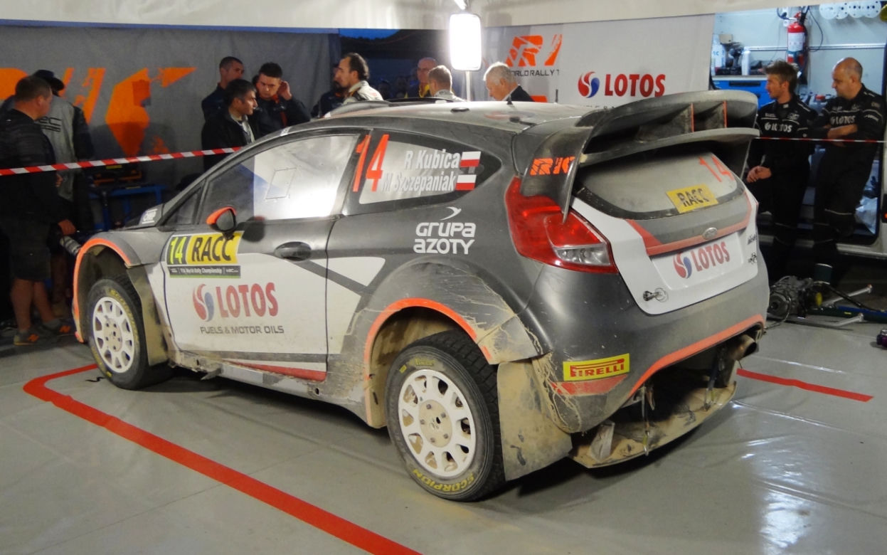 Strefa serwisowa, Robert Kubica, Ford Fiesta WRC