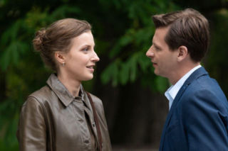 M jak miłość odc. 1894. Natalka (Dominika Suchecka), Adam Karski (Patryk Szwichtenberg)