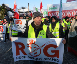 Protest rolników w Warszawie (9.01.2026)