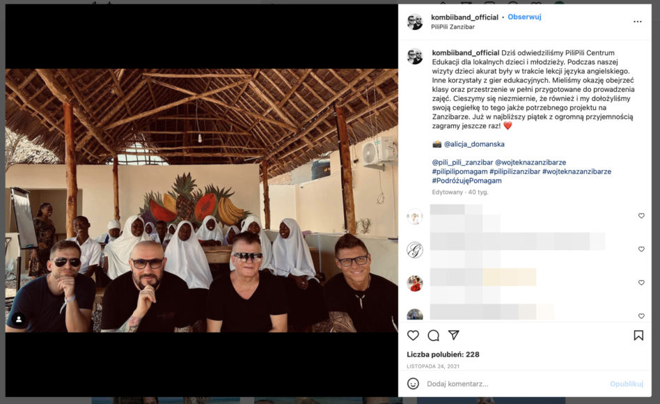 Gwiazdy na Zanzibarze. Kto wypoczywał w PiliPili?
