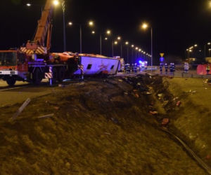 Tragiczny wypadek autobusu na autostradzie A4 [REKONSTRUKJCA ZDARZEŃ]