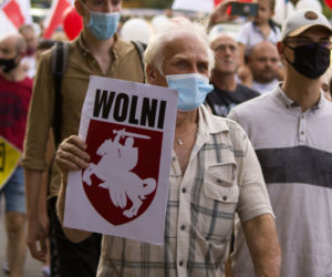 Marsz Solidarni z Białorusią w Białymstoku