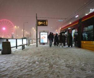 Trudne warunki drogowe w Polsce