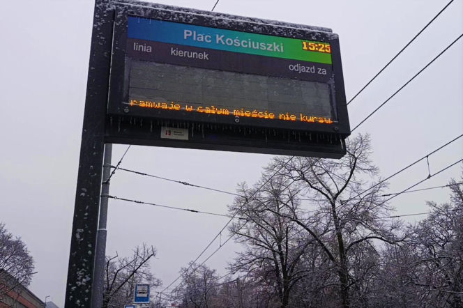 Atak zimy w Szczecinie