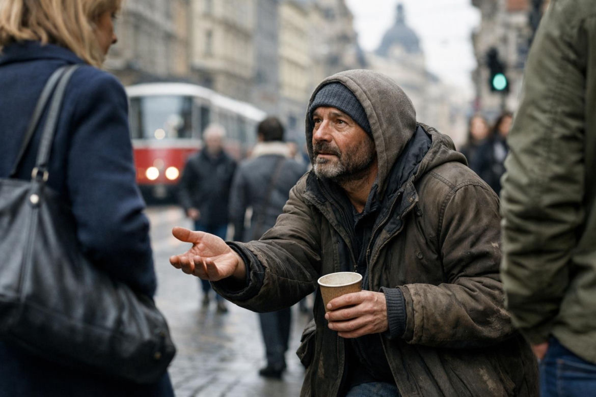 Żebranie lub „agresywne zaczepianie”