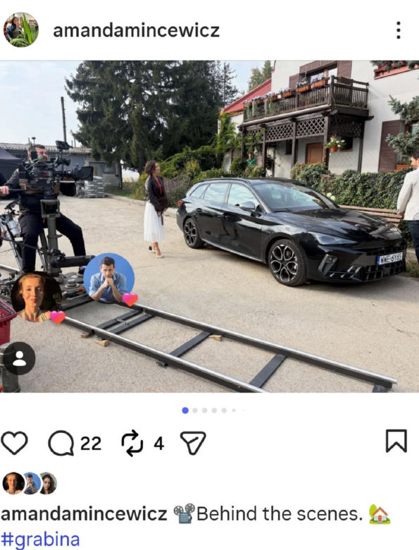 M jak miłość na planie. Agnes (Amanda Mincewicz), nowy bohater