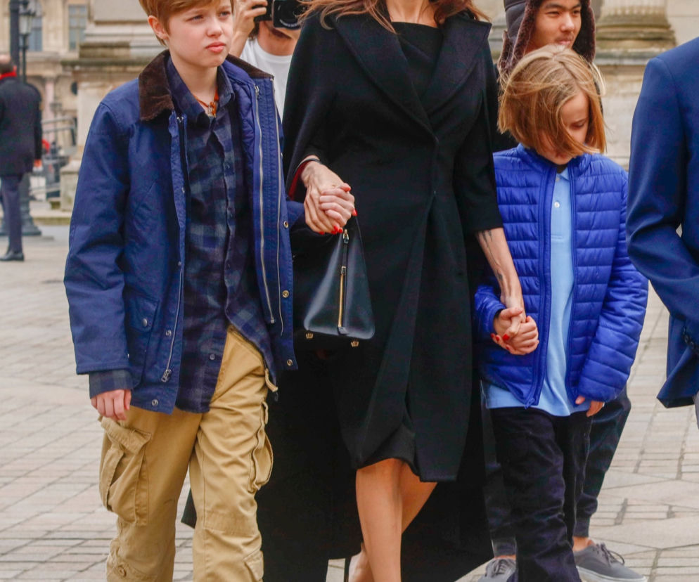 Angelina Jolie w Paryżu