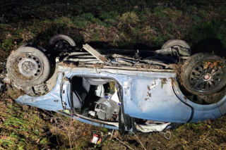 Sutków: Groźny wypadek. Pięciu nastolatków trafiło do szpitala