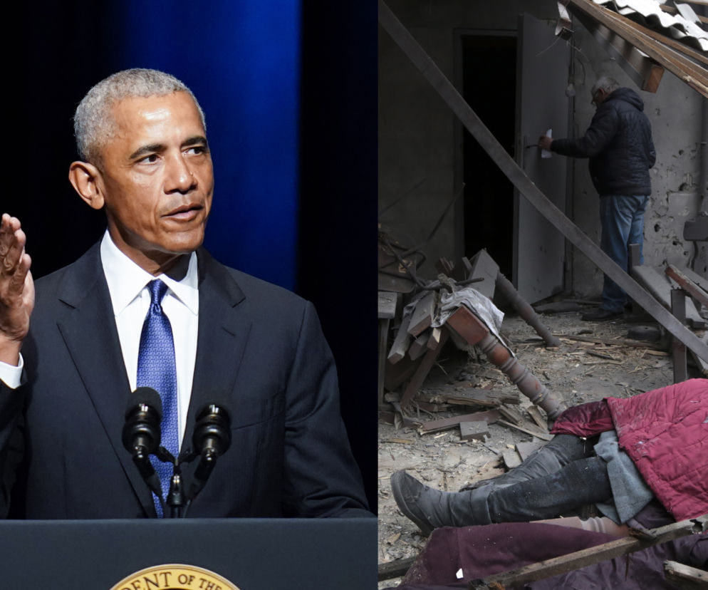 Barack Obama potępia Rosję za atak na Ukrainę