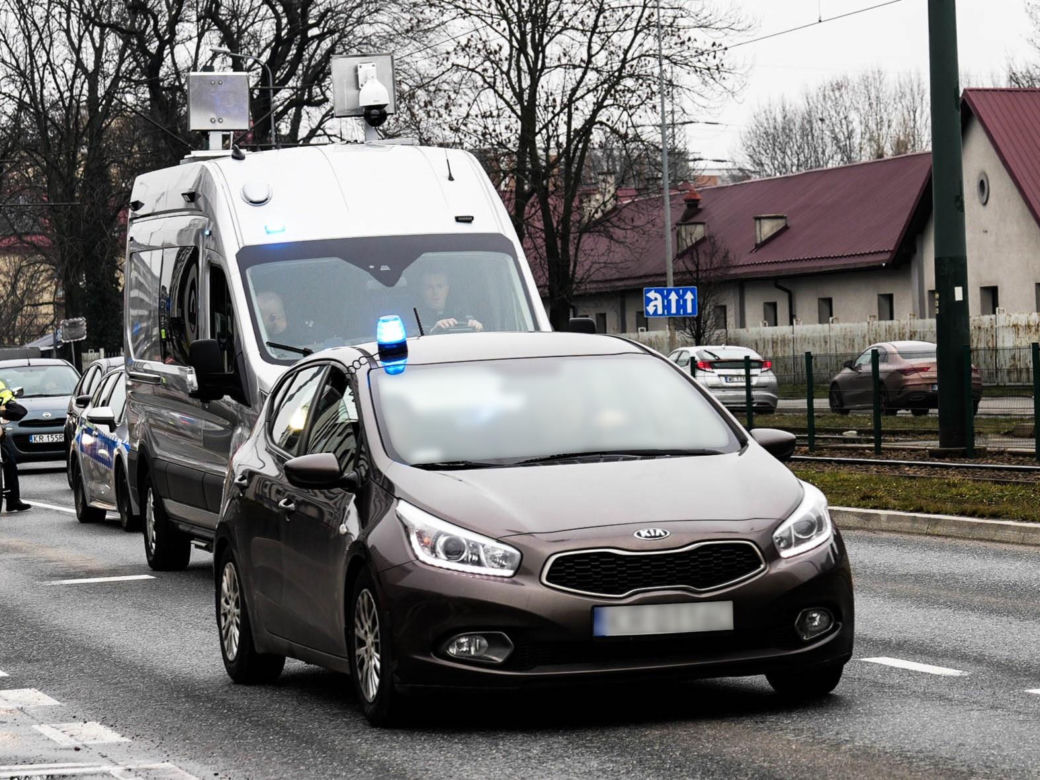 Strajk rolników w Krakowie. Ciągniki blokują ulice w mieście