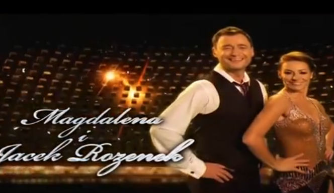 Jacek Rozenek z serialu ''Barwy szczęścia'' i Magdalena Soszyńska-Michno